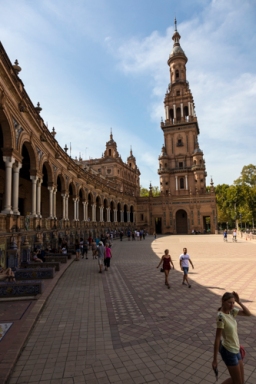 Seville; Spain; Plaza de Espana